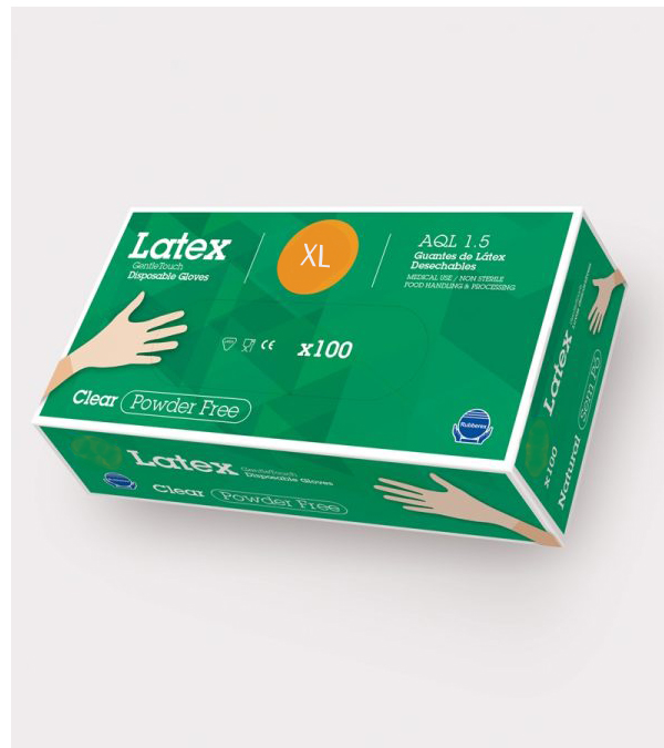 049 - GANTS LATEX - ultra fin poudrés