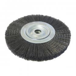 217 - BROSSE CIRCULAIRE diam.125 mm ep.27 mm fil acier 0.35