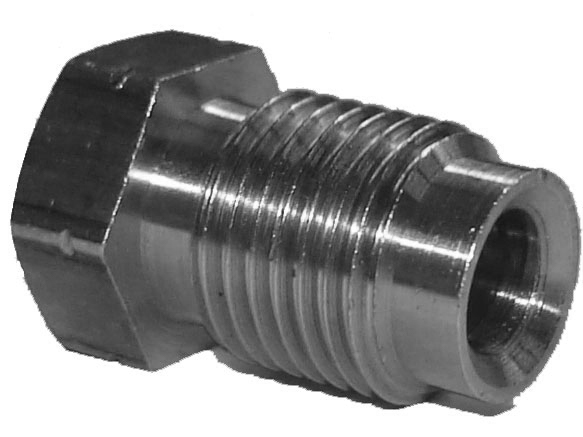 2372 - RACCORD ACIER MALE 4,75 mm - M10 x 1 x 11 mm