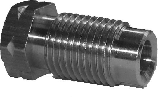 2369 - RACCORD ACIER MALE 4,75 mm - M10 x 1 x 13 mm LONG