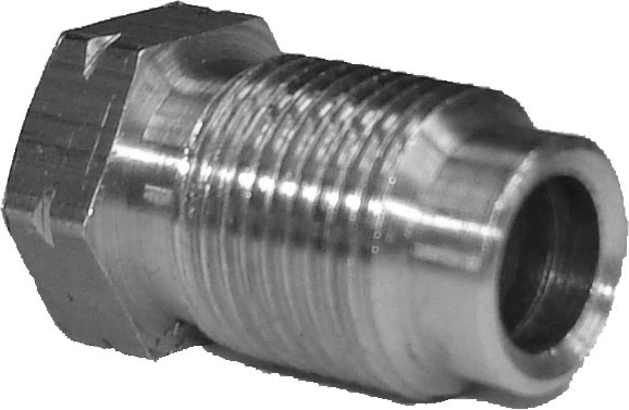 2377 - RACCORD ACIER MALE 6,35 mm - M12 x 1 x 16 mm