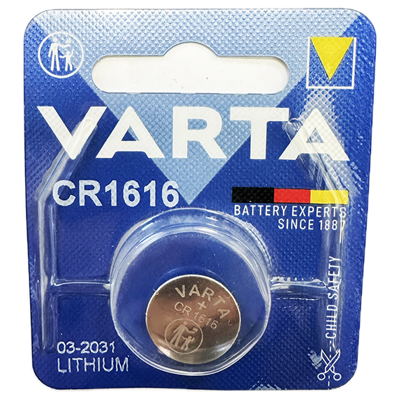 CR1616 - PILE BOUTON 3V. LITHIUM