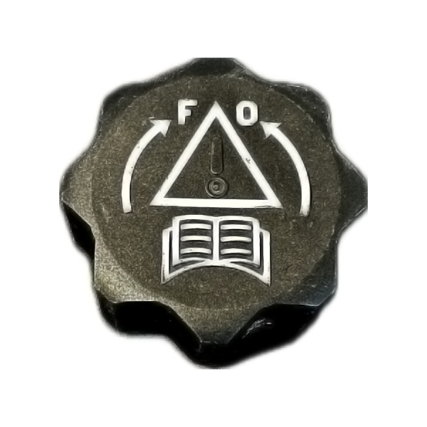 50.94BL - BOUCHON DE VASE D'EXPANSION 1.4 BAR PSA - Symbole bleu