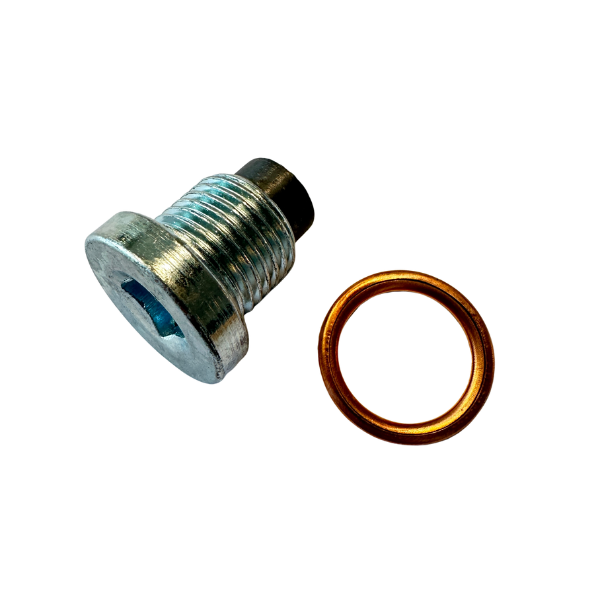 30012BL - KIT BOUCHON DE CARTER MAGNETIQUE + JOINT RENAULT - DIAM. M16X150x20