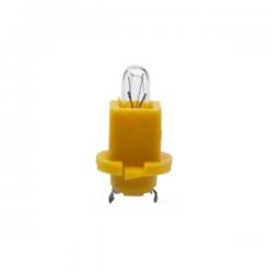 17022 - LAMPE TEMOIN 24V. 1,2W culot EBSR ( jaune )